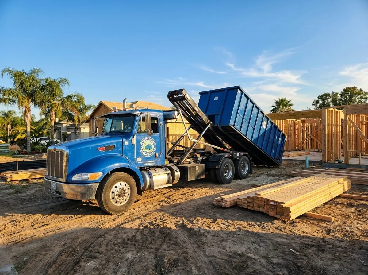 Range of roll-off dumpster sizes available in Winter Haven FL